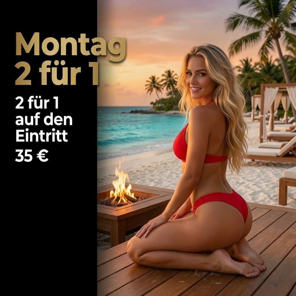 Montag: 35 € – 2 für 1 auf den Eintritt
