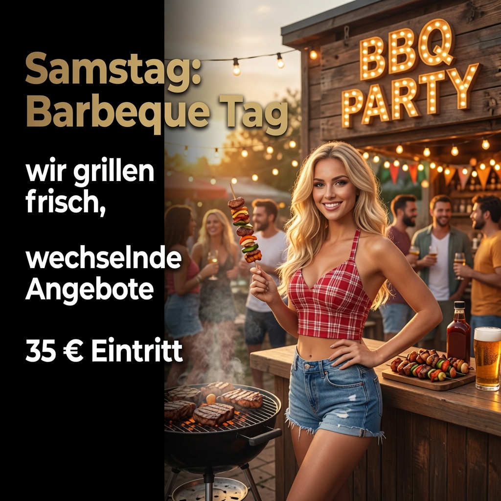 Samstag: 35 € – Frisch vom Grill · wöchentlich wechselnde Angebote